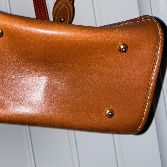 Vintage Dooney & Bourke Cabrio Leather Classic Satchel - Picture 5 of 13